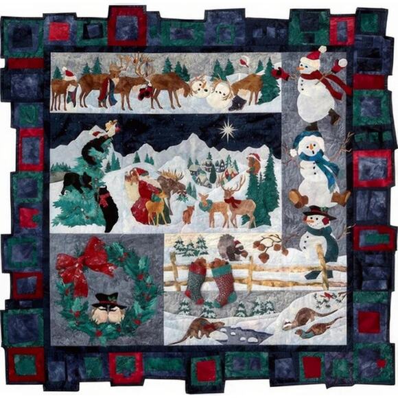 When Friends Gather Quilt Kit by McKenna Ryan - Picture 1 of 5